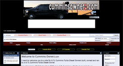 Desktop Screenshot of cumminsownerz.com